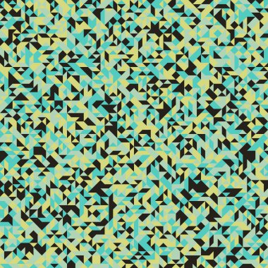 Renkli fayans, kusursuz rastgele dokuma mozaik deseni, bağlantı sanatı arkaplan tasarımı illüstrasyonu, soyut geometrik desenli üretken hesaplama sanatsal illüstrasyonu