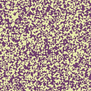 Soyut Geometrik Desen, üretken hesaplama sanatı, vektör illüstrasyonu 