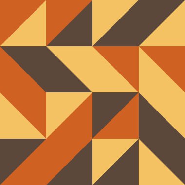 Renkli fayans, kusursuz rastgele dokuma mozaik deseni, bağlantı sanatı arkaplan tasarımı illüstrasyonu, soyut geometrik desenli üretken hesaplama sanatsal illüstrasyonu