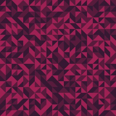 Renkli fayans, kusursuz rastgele dokuma mozaik deseni, bağlantı sanatı arkaplan tasarımı illüstrasyonu, soyut geometrik desenli üretken hesaplama sanatsal illüstrasyonu