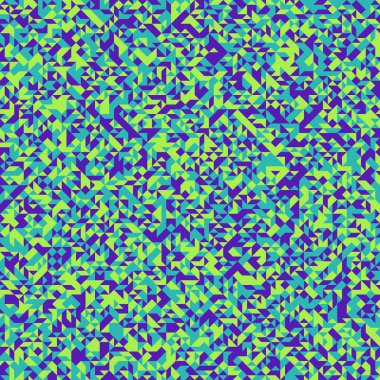 Renkli fayans, kusursuz rastgele dokuma mozaik deseni, bağlantı sanatı arkaplan tasarımı illüstrasyonu, soyut geometrik desenli üretken hesaplama sanatsal illüstrasyonu