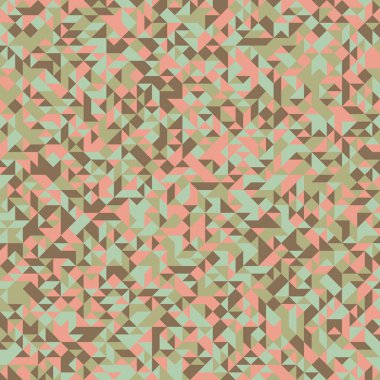 Renkli fayans, kusursuz rastgele dokuma mozaik deseni, bağlantı sanatı arkaplan tasarımı illüstrasyonu, soyut geometrik desenli üretken hesaplama sanatsal illüstrasyonu