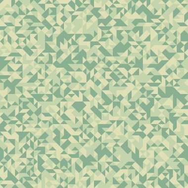 Rastgele renklendirilmiş elmaslarla desen, üretken hesaplama sanatı çizimi