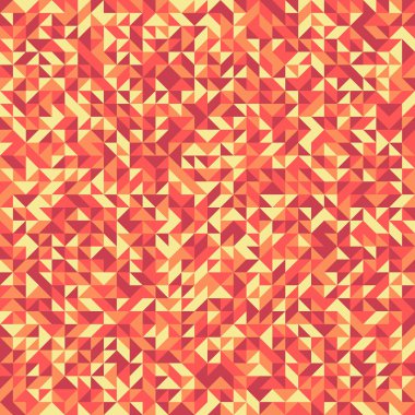 Renkli fayans, kusursuz rastgele dokuma mozaik deseni, bağlantı sanatı arkaplan tasarımı illüstrasyonu, soyut geometrik desenli üretken hesaplama sanatsal illüstrasyonu