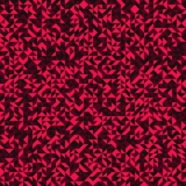 Renkli fayans, kusursuz rastgele dokuma mozaik deseni, bağlantı sanatı arkaplan tasarımı illüstrasyonu, soyut geometrik desenli üretken hesaplama sanatsal illüstrasyonu