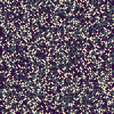 Renkli fayans, kusursuz rastgele dokuma mozaik deseni, bağlantı sanatı arkaplan tasarımı illüstrasyonu, soyut geometrik desenli üretken hesaplama sanatsal illüstrasyonu