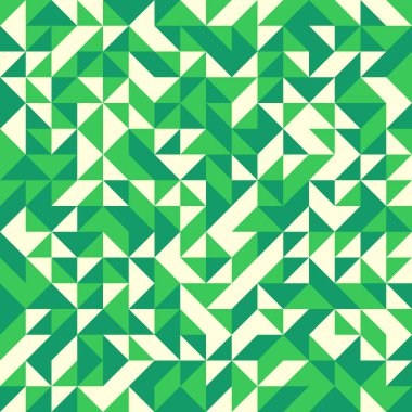 Renkli fayans, kusursuz rastgele dokuma mozaik deseni, bağlantı sanatı arkaplan tasarımı illüstrasyonu, soyut geometrik desenli üretken hesaplama sanatsal illüstrasyonu