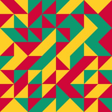 soyut geometrik model vektör çizimi