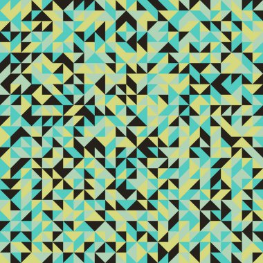 Rastgele renklendirilmiş elmaslar, üretken hesaplama sanatı çizimi