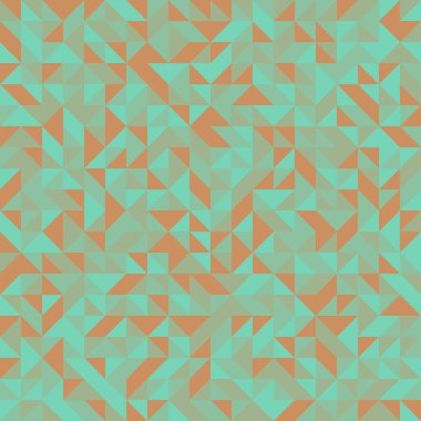 Renkli fayans, kusursuz rastgele dokuma mozaik deseni, bağlantı sanatı arkaplan tasarımı illüstrasyonu, soyut geometrik desenli üretken hesaplama sanatsal illüstrasyonu