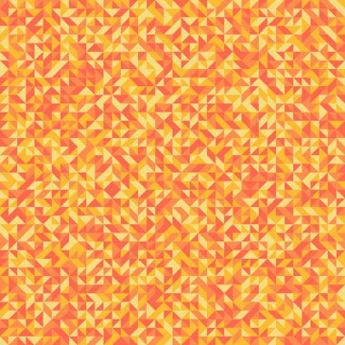 Soyut Geometrik Desen, üretken hesaplama sanatı, vektör illüstrasyonu 