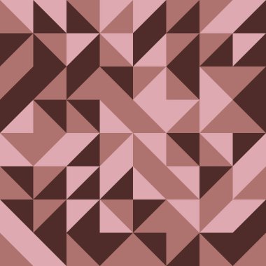 Renkli fayans, kusursuz rastgele dokuma mozaik deseni, bağlantı sanatı arkaplan tasarımı illüstrasyonu, soyut geometrik desenli üretken hesaplama sanatsal illüstrasyonu