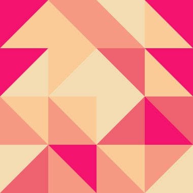 soyut geometrik model vektör çizimi