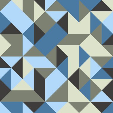 soyut geometrik model vektör çizimi