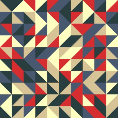 soyut geometrik model vektör çizimi