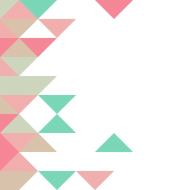 Rastgele renklendirilmiş elmaslarla desen, üretken hesaplama sanatı çizimi