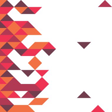 Rastgele renklendirilmiş elmaslar, üretken hesaplama sanatı çizimi