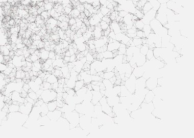 Soyut düşük çokgen ağ renk vektörü çizimi