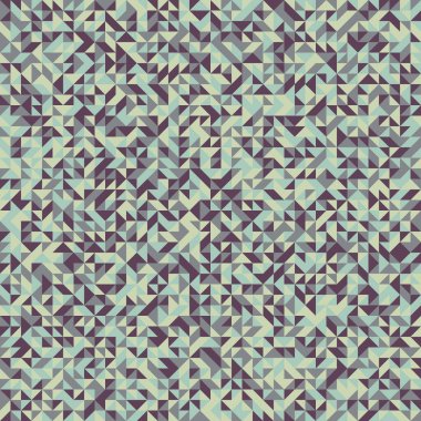 Renkli fayans, kusursuz rastgele dokuma mozaik deseni, bağlantı sanatı arkaplan tasarımı illüstrasyonu, soyut geometrik desenli üretken hesaplama sanatsal illüstrasyonu