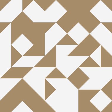 Soyut Geometrik Desen, üretken hesaplama sanatı, vektör illüstrasyonu 