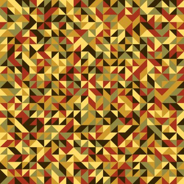 Renkli fayans, kusursuz rastgele dokuma mozaik deseni, bağlantı sanatı arkaplan tasarımı illüstrasyonu, soyut geometrik desenli üretken hesaplama sanatsal illüstrasyonu