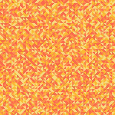 Soyut Geometrik Desen, üretken hesaplama sanatı, vektör illüstrasyonu 