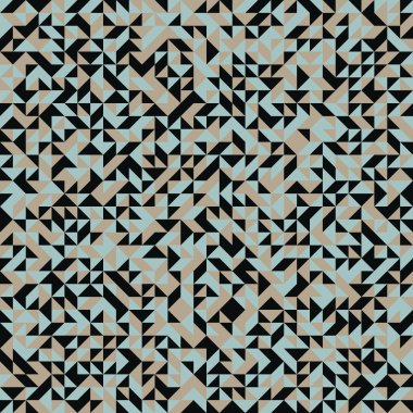 Renkli fayans, kusursuz rastgele dokuma mozaik deseni, bağlantı sanatı arkaplan tasarımı illüstrasyonu, soyut geometrik desenli üretken hesaplama sanatsal illüstrasyonu