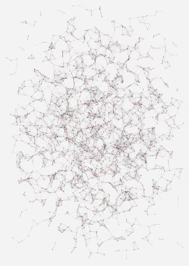 Soyut düşük çokgen ağ renk vektörü çizimi