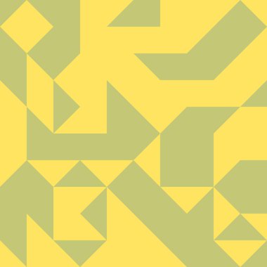 Renkli fayans, kusursuz rastgele dokuma mozaik deseni, bağlantı sanatı arkaplan tasarımı illüstrasyonu, soyut geometrik desenli üretken hesaplama sanatsal illüstrasyonu