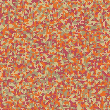 Soyut Geometrik Desen, üretken hesaplama sanatı, vektör illüstrasyonu 