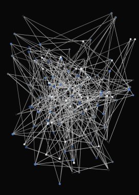 Soyut düşük çokgen ağ renk vektörü çizimi