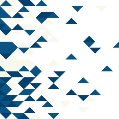 Rastgele renklendirilmiş elmaslarla desen, üretken hesaplama sanatı çizimi