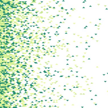 Rastgele renklendirilmiş elmaslarla desen, üretken hesaplama sanatı çizimi