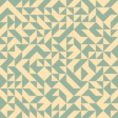 Renkli fayans, kusursuz rastgele dokuma mozaik deseni, bağlantı sanatı arkaplan tasarımı illüstrasyonu, soyut geometrik desenli üretken hesaplama sanatsal illüstrasyonu