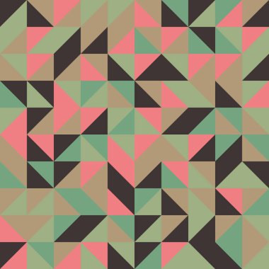 Rastgele renklendirilmiş elmaslar, üretken hesaplama sanatı çizimi