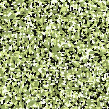 Rastgele renklendirilmiş elmaslar, üretken hesaplama sanatı çizimi