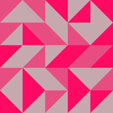 Renkli fayans, kusursuz rastgele dokuma mozaik deseni, bağlantı sanatı arkaplan tasarımı illüstrasyonu, soyut geometrik desenli üretken hesaplama sanatsal illüstrasyonu