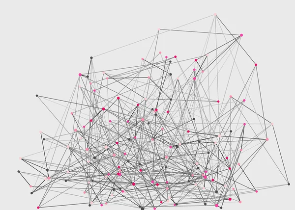 Illustration Abstraite Fond Maille Basse Polygone — Image vectorielle