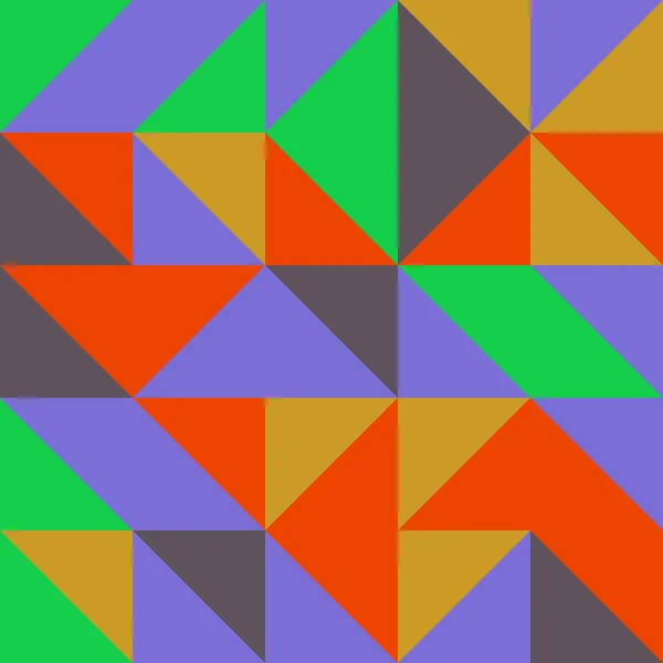 Abstrakt Geometriskt Mönster Generativ Beräkningskonst Vektorillustration — Stock vektor