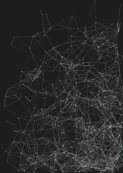 概要低ポリゴンメッシュカラーベクトル図 — ストックベクタ