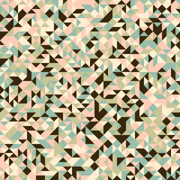 彩色瓷砖 无缝交织马赛克图案 连接艺术背景设计图解 抽象几何图案生成计算艺术图解 — 图库矢量图片