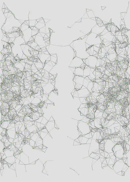 Абстрактний Колір Сітки Низького Багатокутника Векторні Ілюстрації — стоковий вектор