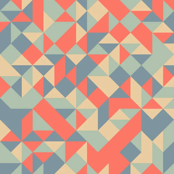 シームレスなランダムな織りモザイクパターンとカラフルなタイル 接続アートの背景デザインイラスト 抽象幾何学パターン生成計算アートイラスト — ストックベクタ