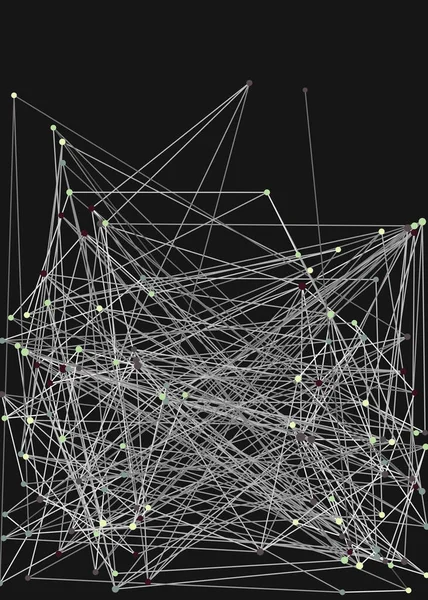 Illustration Abstraite Fond Maille Basse Polygone — Image vectorielle