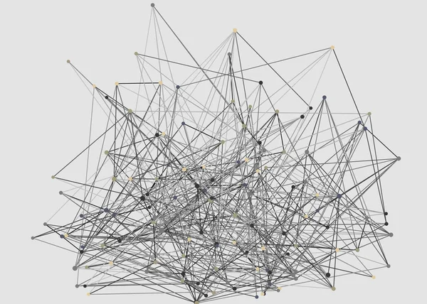 Abstrakte Darstellung Niedriger Polygon Mesh Farbvektoren — Stockvektor