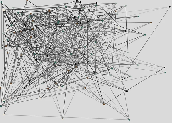 概要低ポリゴンメッシュカラーベクトル図 — ストックベクタ