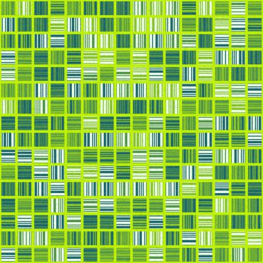 Soyut geometrik desen, üretken hesaplama sanatı