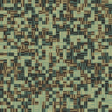 Soyut Geometrik Desen, üretken hesaplama sanatı, vektör illüstrasyonu 