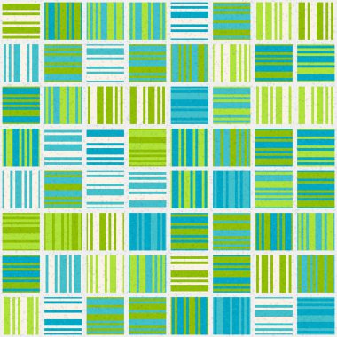 Soyut Geometrik Desen, üretken hesaplama sanatı, vektör illüstrasyonu 