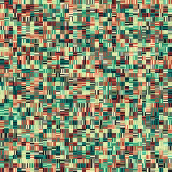 Patrón Geométrico Abstracto Arte Computacional Generativo — Vector de stock